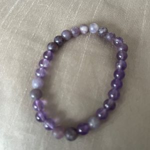 💜 Bracelet Harmonie en Améthyste – Sérénité & Élégance